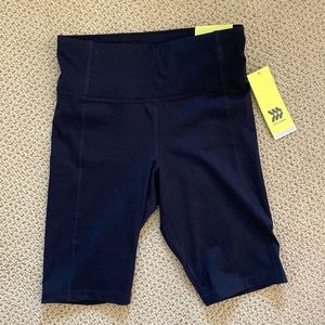 All in Motion Contour Power Waist Biker Shorts